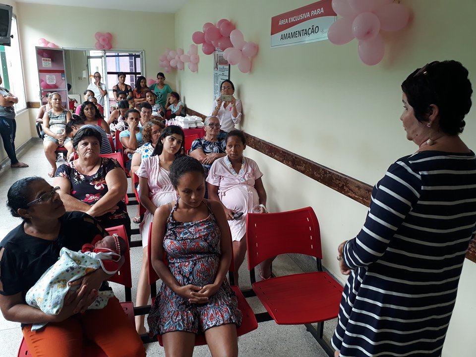 Maternidade Amparo de Maria realiza palestra sobre prevenção do Câncer de Mama e Útero