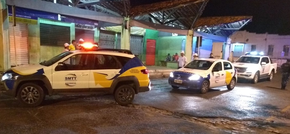 SMTT, PM e GME realizam operação na cidade de Estância 