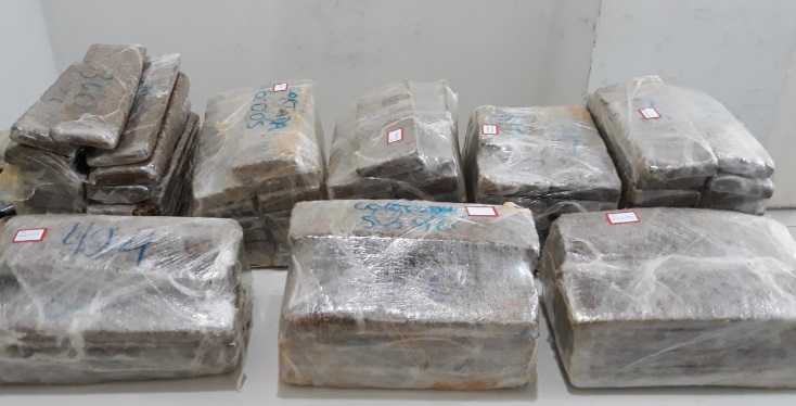 Polícia Civil apreende 50 quilos de maconha prensada em Estância