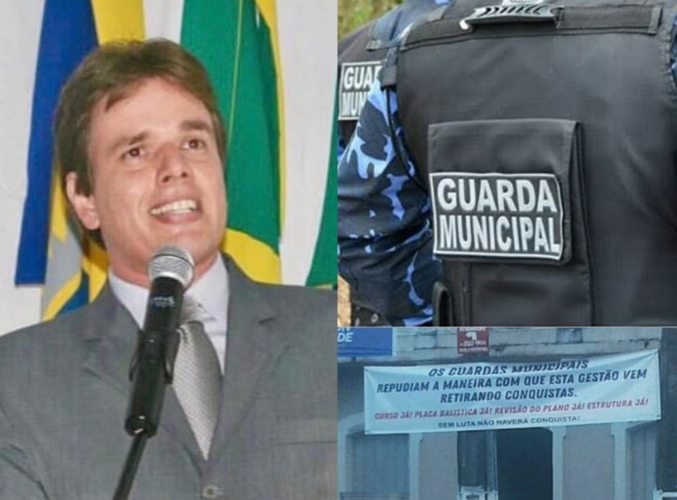 Vereador Tito Magno destaca a insatisfação dos Guardas Municipais de com o Prefeito Gilson Andrade