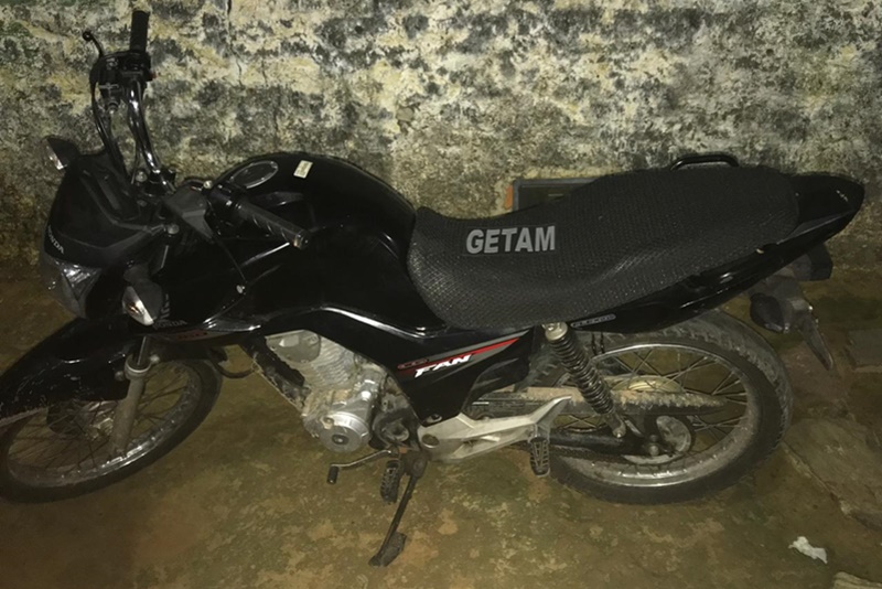 ESTÂNCIA: GETAM recupera na salva de Estância motocicleta roubada