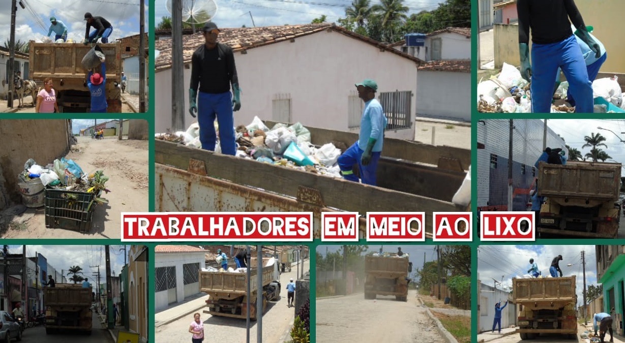 Gestão Ranulfo trata servidores da limpeza pública como "lixo" em Arauá