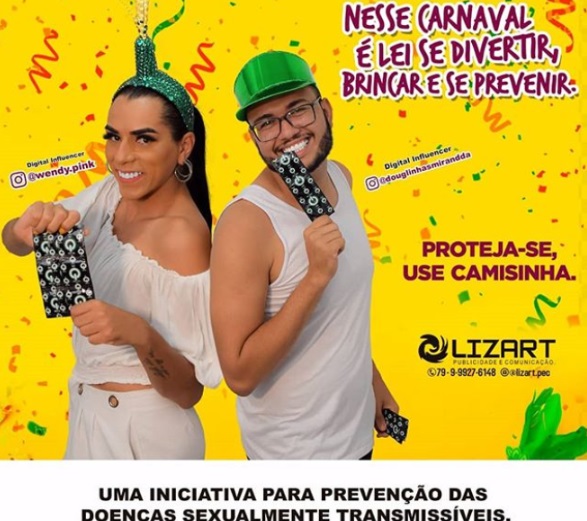 Em campanha nas redes sociais, Lizart alerta para importância do