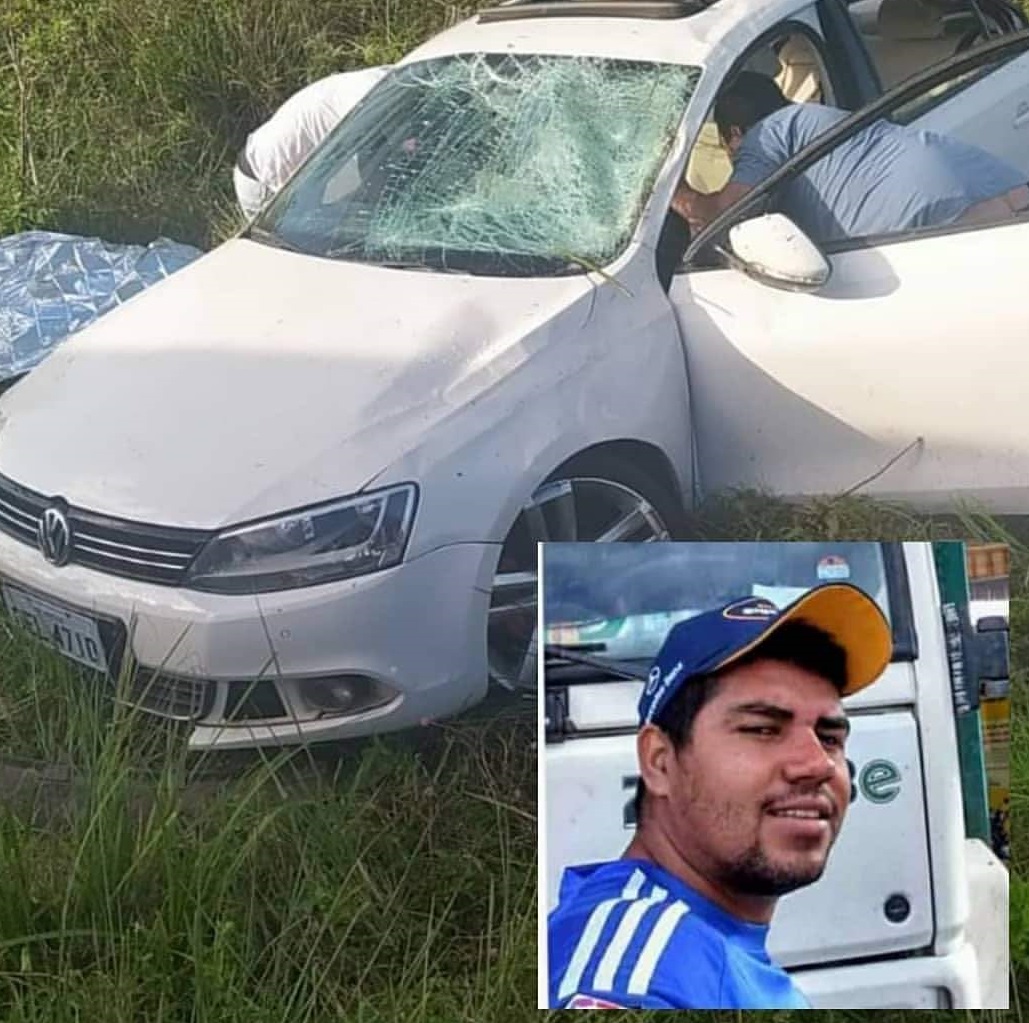 Veículo capota e deixa uma pessoa morta em Itaporanga D’Ajuda