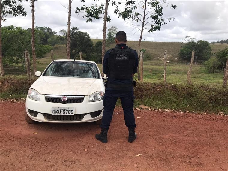 Guarda Municipal de Estância recupera carro e aparelhos telefônicos roubados