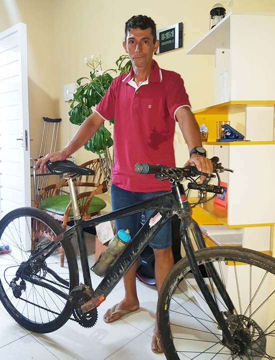 Conheça o ciclista que pedalou 40.069 km em 365 dias em Sergipe