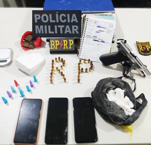 PM prende homicida com drogas e armas na Zona Norte de Aracaju