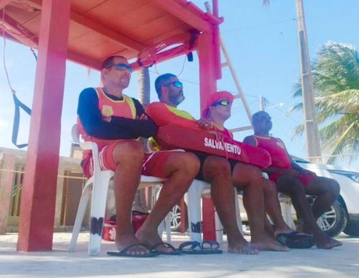 Quatro princípios de afogamento foram registrados na Praia do Abais, em Estância