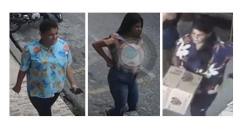 Polícia divulga imagens das suspeitas de furtar estabelecimento comercial em Estância