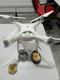 Polícia Penal apreende drone que fazia sobrevoo na Cadeia Pública de Estância