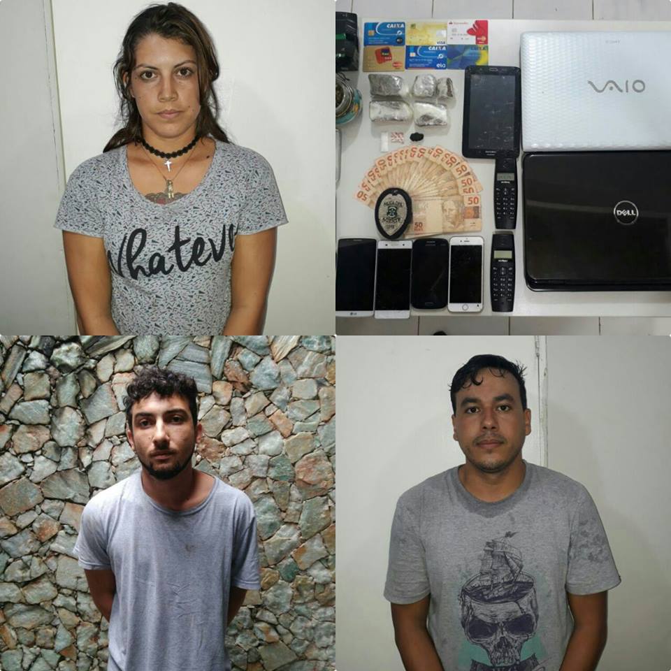 EXCLUSIVO: Polícia Civil de Estância prende três traficantes interestaduais de drogas