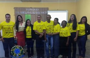 Vice-prefeita de Estância Adriana Leite prestigia solenidade do Setembro Amarelo na CVE
